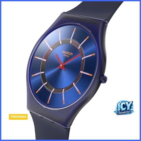 Polymer Silicone Casual Watch Quartz Water Resistant 100 Feet